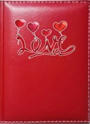 Resim Promosyon Denizi I Love You 5 Görselli Kırmızı Ruhsat Kabı 