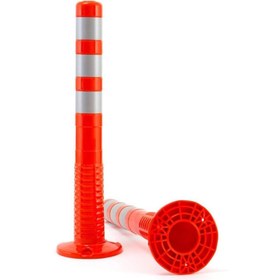 Resim TASARIM TABELA Esnek Delinatör Park Düzenleyici Reflektörlü Yol Trafik Dubası 75 Cm 1 Adet 