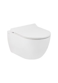 Resim Seramiksan Hill A031151H Kanalsız Asma Klozet + Yavaş Kapak 