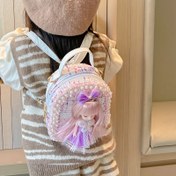 Resim 1 Adet Kızın Yeni Moda Çok Yönlü Prenses Kız Sırt Çantası, Sevimli Ve Şık Crossbody Çanta 