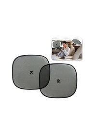 Resim Oto Yan Cam Perdesi Güneşlik 2'li Vantuzlu 44*36cm 