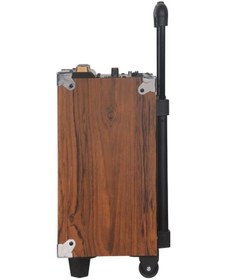 Resim Torima B-Q8 Mikrofonlu Kumandalı Taşınabilir Tekerlekli Bluetooth Hoparlör 