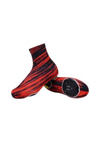 Resim Geeroyoo Sıılenyond Bisiklet Spor Ayakkabı Kılıfı - Rüzgar Ve Yağmurlardan Koruma, Isı Sağlama, Xl Beden Kırmızı Siyah 