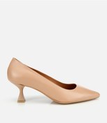 Resim Hotiç Kadın Deri Bej Esnek Tabanlı Stiletto 01ayh312480a330 Bej 