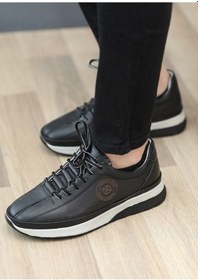 Resim Hakiki Deri Erkek Günlük Ortepedi Casual Ayakkabı Moons01 001 