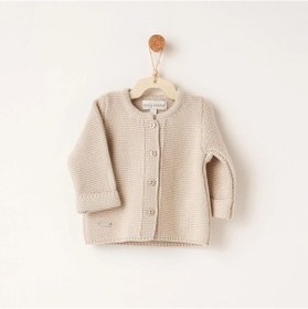 Resim Andywawa Bebek Triko Ceket Ac26344 Bej 