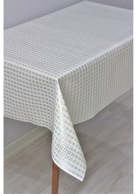 Resim Pvc Şeffaf Kaplama Silinebilir Masa Örtüsü Hasır-476 Gri 