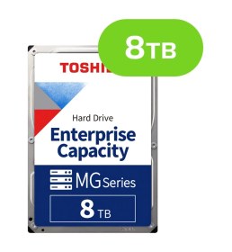 Resim Dukkanıum Toshiba 8tb MG10ADA800E 3.5" 7200RPM 256MB 7-24 Enterprice Güvenlik Diski 