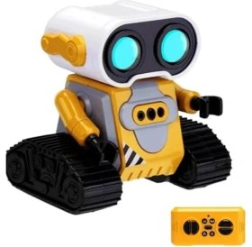 Resim Akıllı Rc Robot, El Sensörlü Işıklı ve Sesli Fonksiyonlar ile Eğlenceli Oyun Deneyimi (Sarı) 