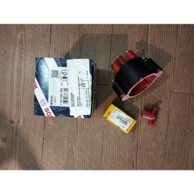Resim Gözpar Oto Bosch Mercedes W124 Kasa 200E W201 Kasa 190E M102 Motor Vidalı Tip Distributör Kapağı ve Tevzi Makarası 