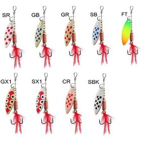 Resim Lucky John Spin X Long 9gr No:4 Döner Kaşık Cr 