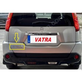 Resim X-trail 2.0 Luxury 2002-2009 Uyumlu X-trail Krom Bagaj Yazısı 