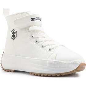 Resim Lumberjack Nelly 5fx Beyaz Kız Çocuk High Sneaker 000000000101939956 Beyaz 