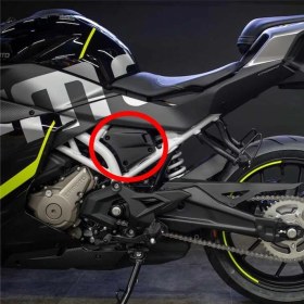 Resim Moto Express Cfmoto 250SR 2020-2024 Sol Sele Altı Orta Ufak Dekoratif Kapak A 