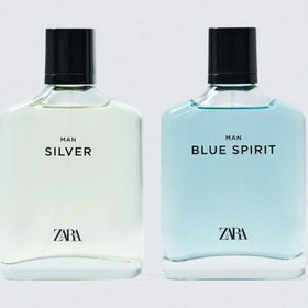 Resim Zara MAN SILVER + BLUE SPIRIT EDT 2 X 100 ML (3.04 FL.OZ 