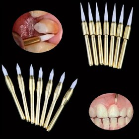 Resim Diş Seramik Frezeleri Yumuşak Trimmer Doku Diş Eti Frezeleme Aleti, Diş Beyazlatma Aracı - Dentist Malzemeleri 