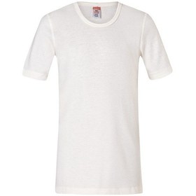 Resim Namaldı 372 Unisex Thermal Çocuk Kısa Kollu Fanila Ekru 