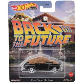 Resim HOT WHEELS Premium Back To The Future Ford Super De Luxe 