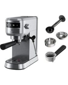 Resim Empressco Electrolux E6EC1-6ST Explorer 6 Espresso Makinesi Paslanmaz Çelik, Isı Kontrol Teknolojisi, Süt Köpürtücülü - Fiyatı, Yorumları 