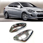 Resim Niken Hyundai Accent Blue Ayna Kapağı Krom Nikelajı 