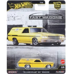 Resim Hot Wheels Car Culture Premium Arabalar '70 Chevelle Ss Wagon JBK67 