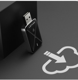 Resim Wireless Transmitter Adaptör Lenyes Lcp01 Usb Bluetooth 5.0 Siyah 