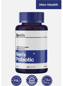 Resim Sanotis Probiotics For Men Erkekler Için Probiyotik Mikroorganizm 