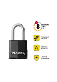 Resim Master Lock Asma Kilit, Magnum Gizli Şekilli Çelik Lock, 1 7/8 