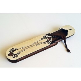 Resim Sevgiliye Hediye Ahşap Tesbih Kutusu 