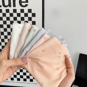 Resim 6'lı Paket Kadın Orta Bel Dikişsiz Şeffaf Hipster Külotlar - Çiçekli Dantel Detaylı, Yarı Şeffaf Konfor, Zarif Koleksiyon, Günlük Giyim için Nefes Alabilir ve Seksi Tasarım 