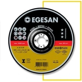 Resim Egesan 180MM Taşlama Taşı Çapak Alma Metal Taşlama Taşı 8mm 