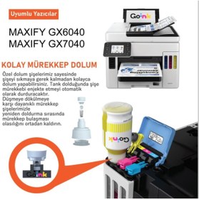 Resim Canon Gı- 46 C Mürekkep Mavi 135 ML Uyumlu Modeller Gx6040/Gx7040 