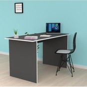 Resim Kenzlife ofis masası tamiko 075*140*60 gri bilgisayar çalışma büro 