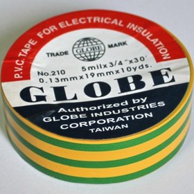 Resim Globe Orjinal Sarı/Yeşil 19mm İzole Bant 6060024 