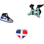 Resim La Sol Bisiklet Ayakkabı Spor Sağlık Anime Fictional Minecraft Çizgi Film 3 Adet Crocs Terlik Süsü Jibbitz 
