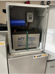 Resim Sunpro 1175 Taşınabilir Güç İstasyonu 100 Ah Jel Akü Şebekeden Şa 