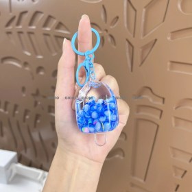 Resim Silver1 Renkli Degrade Papyon Ayı Araba Anahtarlık Sevimli Anahtar Çekicilik Çanta Çekicilik Karikatür Erkek ve Kadın Aksesuarları (Yurt Dışından) 