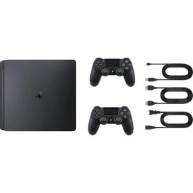 Resim SONY Playstation 4 Slim 1 Tb Yenilenmiş (Teşhir) 2 Kol Ps4 
