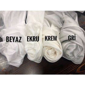 Resim Tül Perde Brillant D018497 Vitella Koleksiyon Ürünü Ekru 