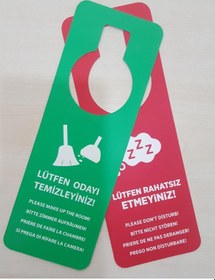 Resim Karton Kapı Kolu Talimatı Dnd Kart K-147 100 Adet 