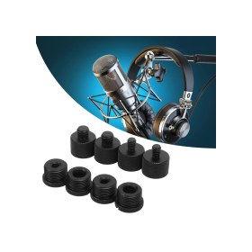 Resim Shineyee Mikrofon Stantı Adaptörü, Alüminyum Allyum, 5/8-3/8-1/4 Cinsiyet Dönüştürücü, Kamera, Web Kamerası, Tripod Uyumlu, Dayanıklı, Kolay Kurulum Aksesuarı 