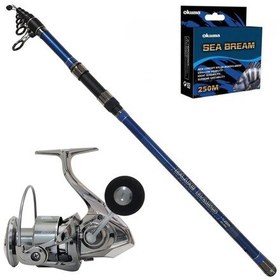 Resim Ryuji Aero 6000 - Kendo Blue Bass 420cm Surf Olta Seti 