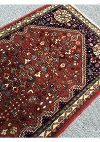 Resim El Dokuma İran Halısı 60x150 Kırmızı %100 Yün Küçük Yolluk Kırmızı 