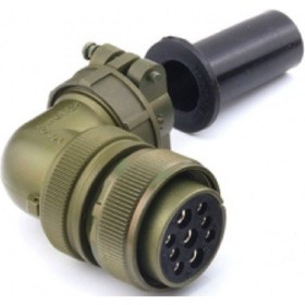 Resim Maojwei Ms3108-24-11s ,m30-9p,açı,dişi Konnektör 