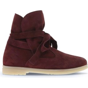 Resim Bueno Shoes Bordo Süet Kadın Düz Bot 01WT3303 01WT3303 