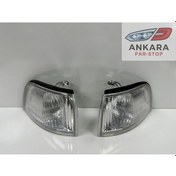 Resim Honda Accord 1990 - 1991 Sinyal Lambası Takımı Sağ - Sol Takım Depo Marka A Kalite 