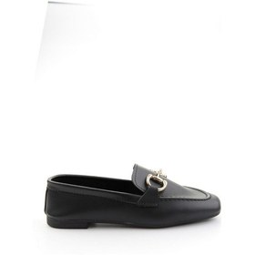 Resim Siyah Kadın Loafer Ayakkabı K01360060009 