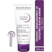 Resim Bioderma Cicabio Cream+ Cilt Bariyeri Onarıcı Nemlendirici Yatıştırıcı Krem 100ml 