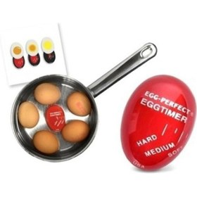 Resim Yumurta Haşlama Zamanlayıcısı Dublör Yumurta Egg Timer 