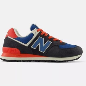 Resim New Balance U574rba Siyah & Mavi & Kırmızı Erkek Günlük Spor Ayakkabı 001 